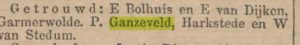 1899-12- 4 en 5 Burgerlijke stand getrouwd PG en WvStedum 03